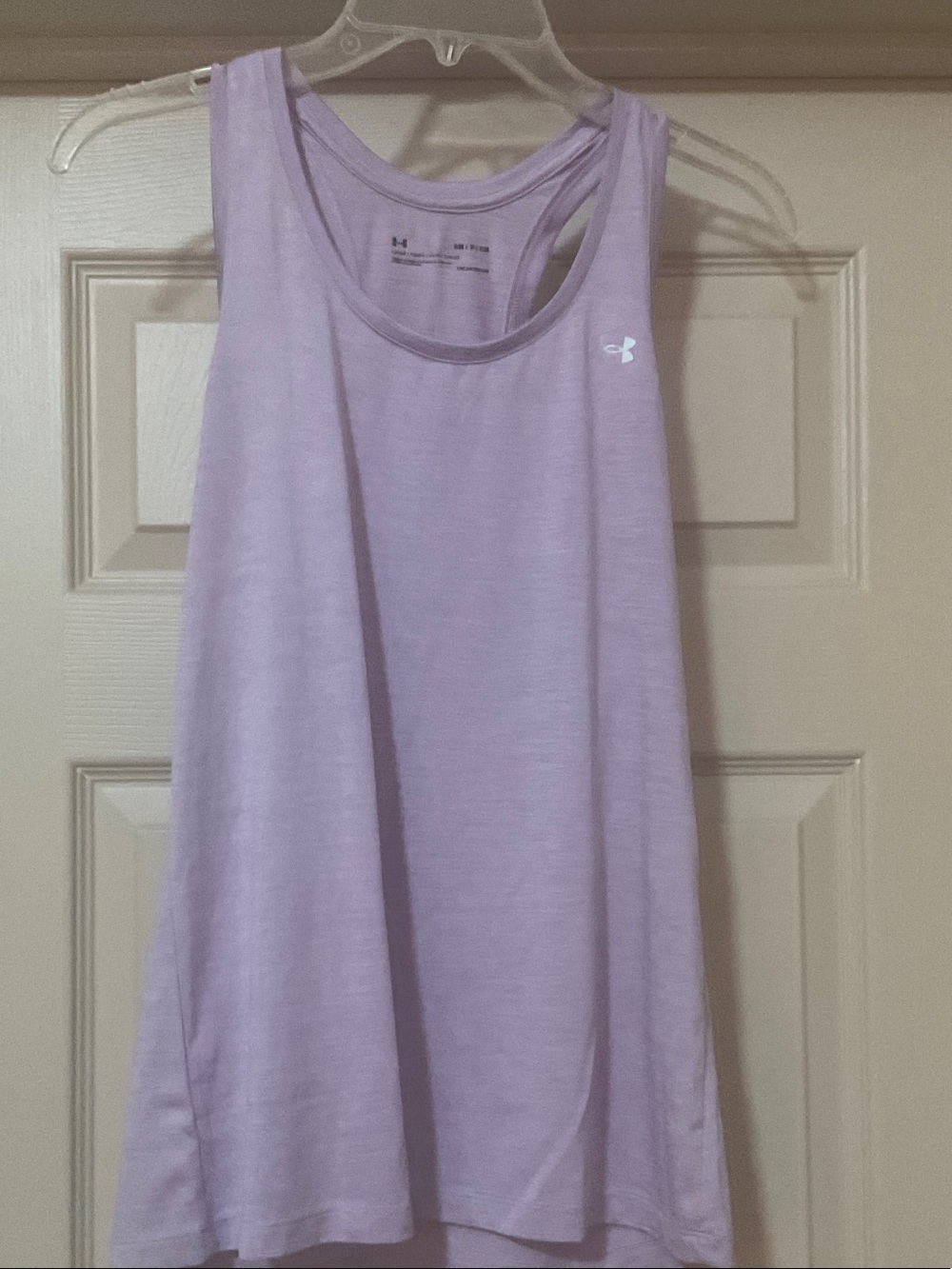 Under Armour Lavender Racerback Performance Tank (Women’s Small)